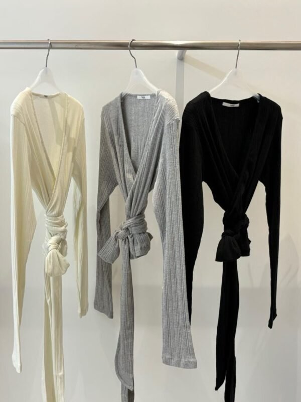 輕熟女上衣｜Wrap Top