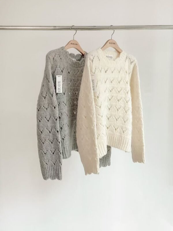 針織上衣  Pattern Knit top